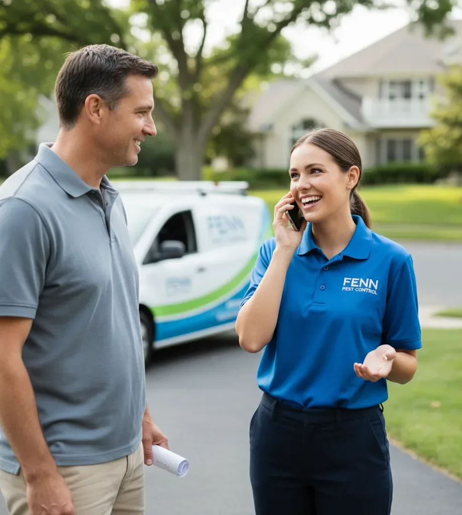 Fenn Pest Control customer support in New Woodstock